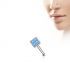 Купить серьга нострил (гвоздик) для пирсинга крыла носа PiercedFish NOB-623 с фианитами оптом от 290 руб.