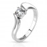 Купить кольцо для помолвки из стали Spikes R-M2209 с фианитом оптом от 740 руб.