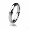 Купить кольцо из карбида вольфрама Lonti R-TG-0042 с фианитом оптом от 740 руб.