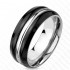 Купить мужское кольцо из титана TATIC R-TI-4397 черное оптом от 520 руб.