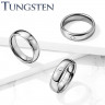 Купить классическое обручальное кольцо из карбида вольфрама Lonti R-TU05 с фианитом оптом от 1 410 руб.
