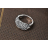 Купить кольцо ROZI RG-37320 плетение с фианитами оптом от 570 руб.
