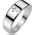 Купить кольцо с крестом TATIC R-M7244 из стали оптом от 480 руб.