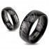 Купить мужское кольцо Всевластия из карбида вольфрама Spikes R-TU-160 черное оптом от 900 руб.