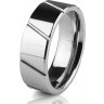 Купить кольцо из вольфрама c диагональными полосами Lonti R-TG-5025 (TU-028025) оптом от 1 120 руб.