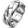 Купить мужское стальное кольцо TATIC --R-M7480S в форме цепи оптом от 600 руб.