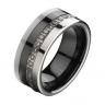 Купить кольцо из карбида вольфрама CARRAJI R-TU-0095 с фианитами оптом от 1 150 руб.