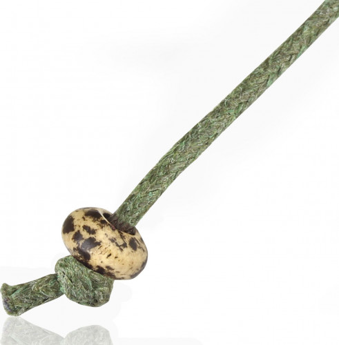 Купить браслет с бусинами из кости Everiot VD-MJ-1813 на зеленом шнуре оптом от 430 руб.