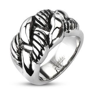 Купить кольцо SPIKES из нержавеющей стали --R-Q2009-11 мужское  оптом от 530 руб.