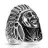 Купить мужское кольцо из стали SPIKES "Индеец Апачи" R-H2161 оптом от 710 руб.