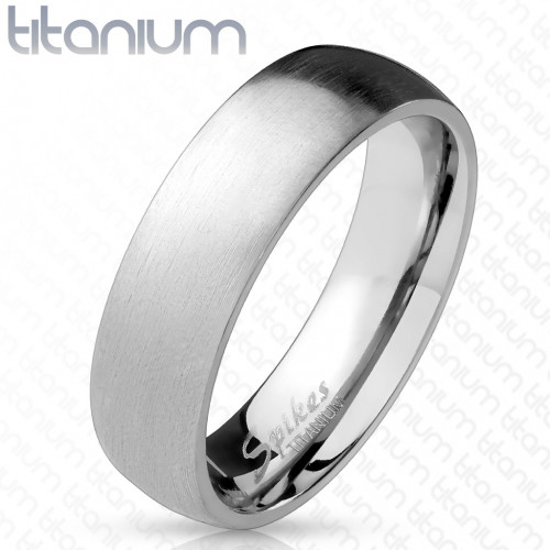 Купить кольцо из титана Spikes R-TM-3883 матовое оптом от 570 руб.