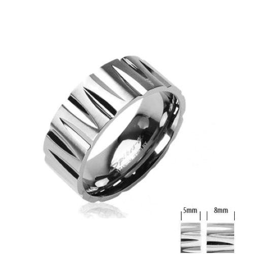 Купить кольцо Spikes из титана R-TI-0321 оптом от 540 руб.