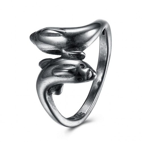 Купить женское кольцо Everiot RA-XP-13713 с дельфинами оптом от 410 руб.