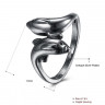 Купить женское кольцо Everiot RA-XP-13713 с дельфинами оптом от 410 руб.