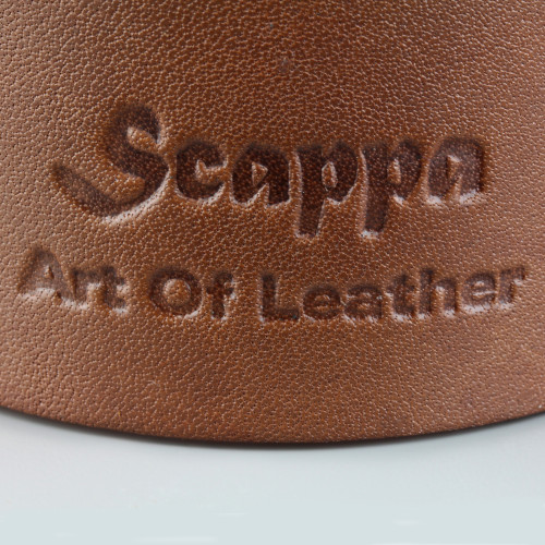 Купить кожаный браслет мужской Scappa K-901 коричневый оптом от 560 руб.
