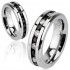 Купить кольцо из стали Spikes R-H1572-6, с фианитами по кругу оптом от 1 030 руб.