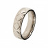 Купить кольцо из титана с узором "Ромб" Lonti TI-056R без покрытия оптом от 980 руб.