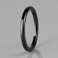 Тонкое черное керамическое кольцо Soul Stories CR-0217065