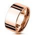 Купить широкое кольцо шайба из стали TATIC RSS-0173, цвет розового золота, глянцевое оптом от 510 руб.