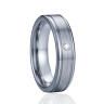 Купить кольцо из карбида вольфрама Lonti RTG-1181 с фианитом оптом от 1 180 руб.