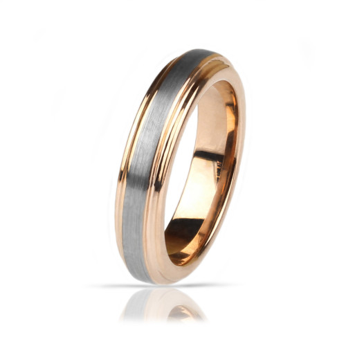 Купить кольцо из карбида вольфрама Lonti RTG-4320 с матовой полосой оптом от 1 000 руб.