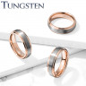 Купить кольцо из карбида вольфрама Lonti RTG-4320 с матовой полосой оптом от 1 090 руб.