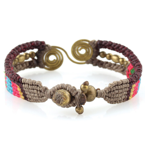 Купить браслет Indigo ING-1437 плетеный со спиральным декором оптом от 1 020 руб.