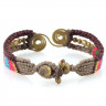 Купить браслет Indigo ING-1437 плетеный со спиральным декором оптом от 1 020 руб.