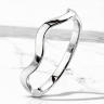 Купить женское кольцо из стали в форме волны TATIC R-M6928S оптом от 460 руб.